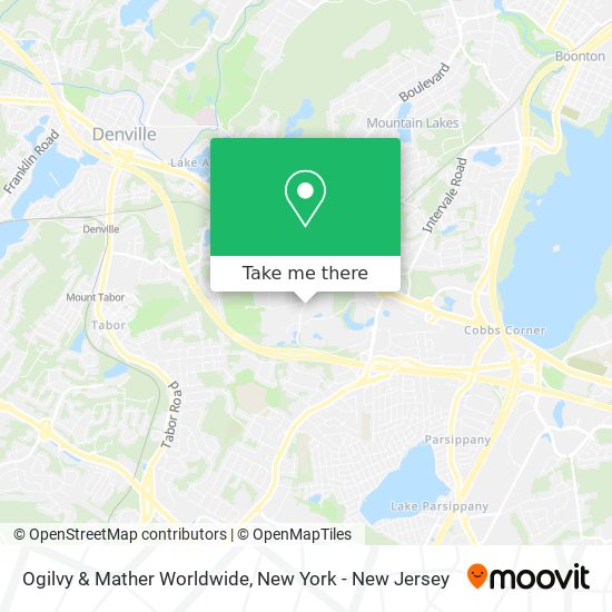 Ogilvy & Mather Worldwide map