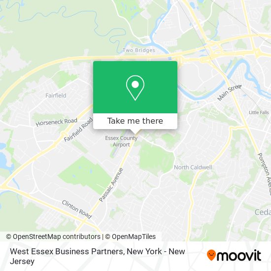 Mapa de West Essex Business Partners