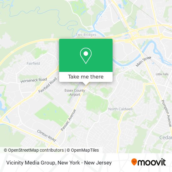 Vicinity Media Group map