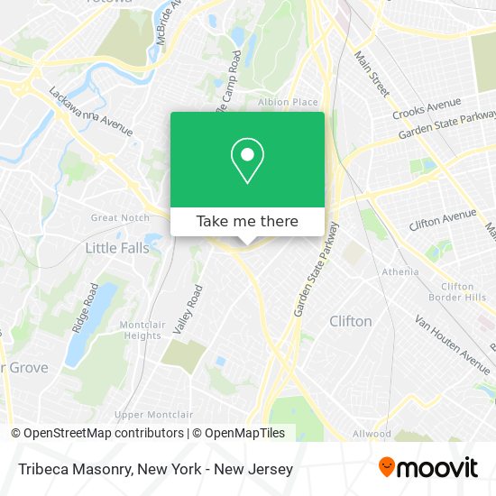 Tribeca Masonry map