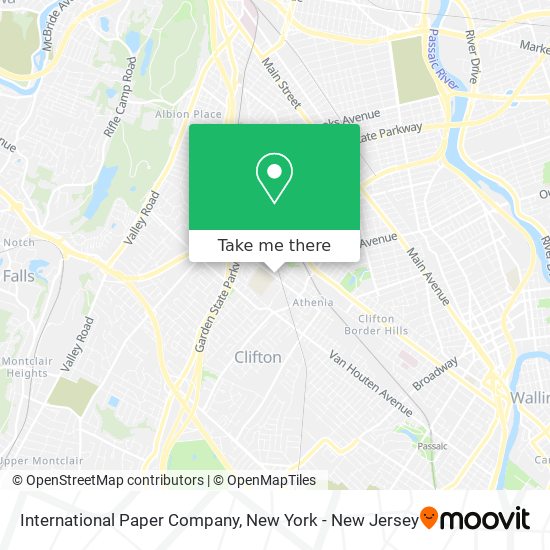 Mapa de International Paper Company