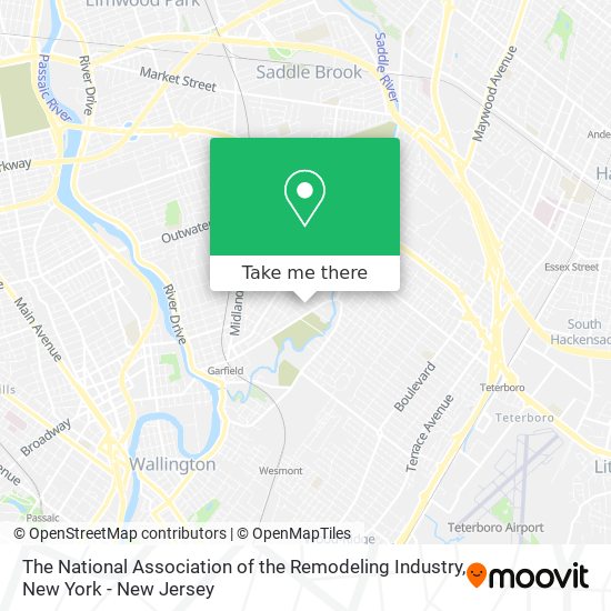 Mapa de The National Association of the Remodeling Industry