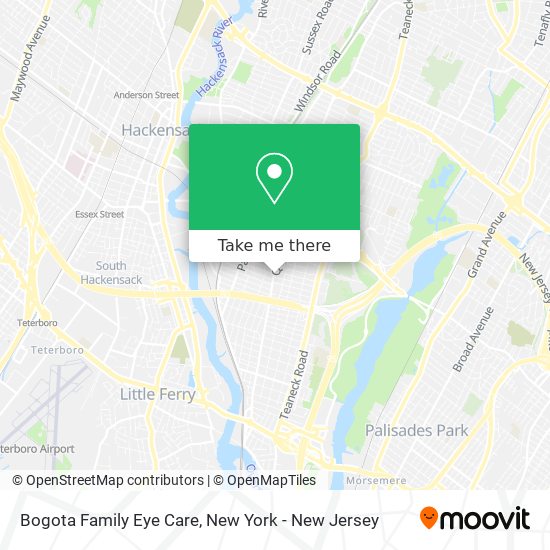 Mapa de Bogota Family Eye Care