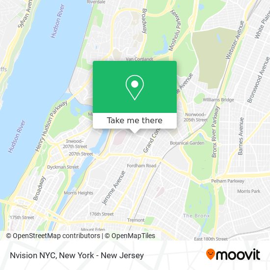 Mapa de Nvision NYC