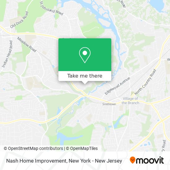 Mapa de Nash Home Improvement