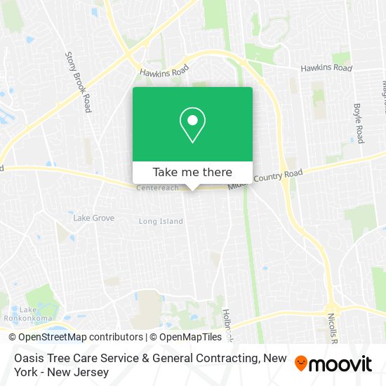 Oasis Tree Care Service & General Contracting map