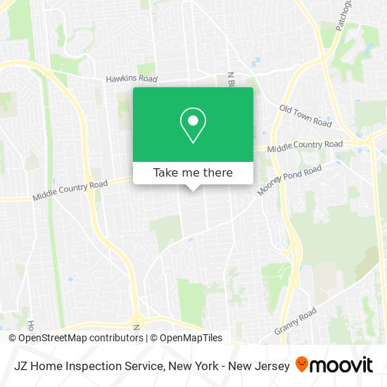 JZ Home Inspection Service map