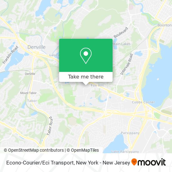 Econo-Courier/Eci Transport map