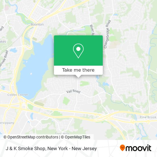 J & K Smoke Shop map