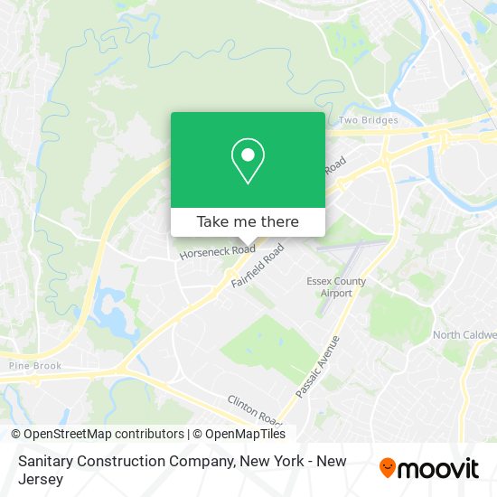 Sanitary Construction Company map