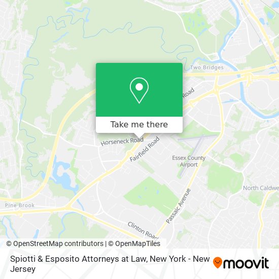 Spiotti & Esposito Attorneys at Law map