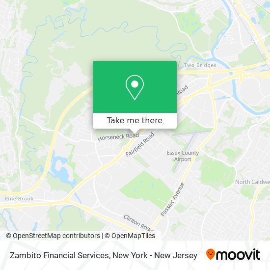 Zambito Financial Services map