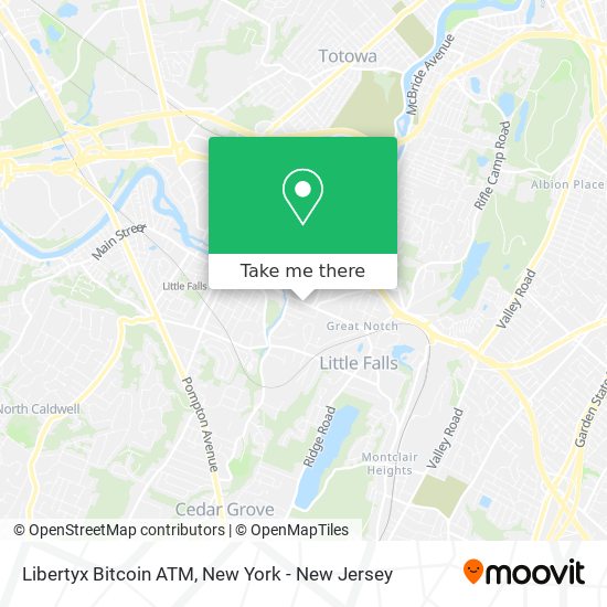 Libertyx Bitcoin ATM map