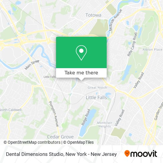 Dental Dimensions Studio map