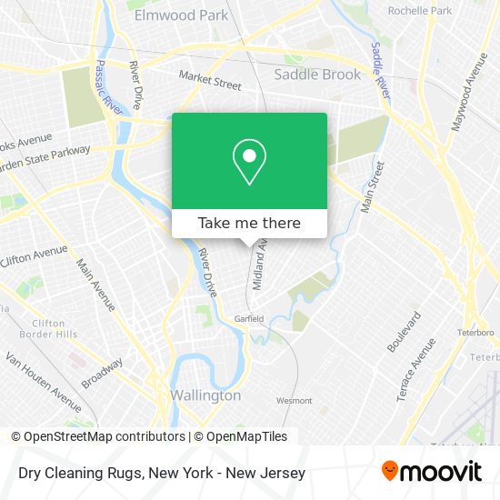 Dry Cleaning Rugs map