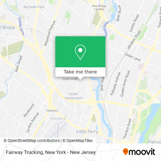 Fairway Trucking map