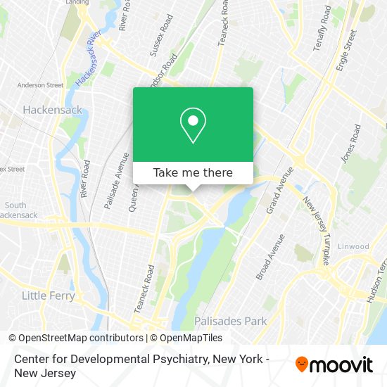 Center for Developmental Psychiatry map