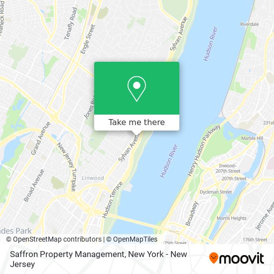 Mapa de Saffron Property Management