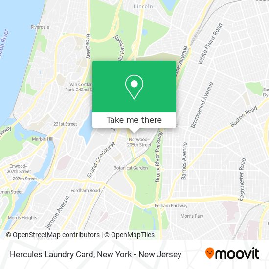 Mapa de Hercules Laundry Card