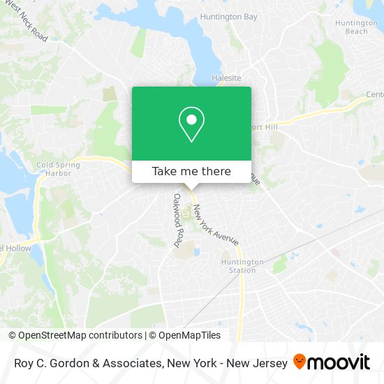 Roy C. Gordon & Associates map