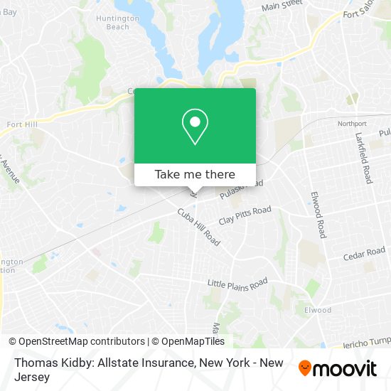 Mapa de Thomas Kidby: Allstate Insurance