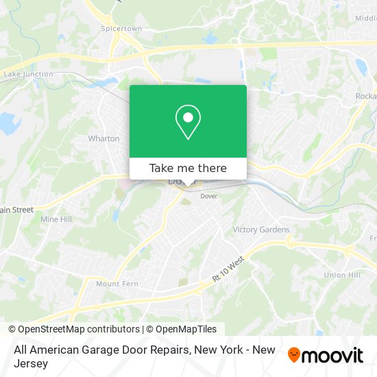 Mapa de All American Garage Door Repairs