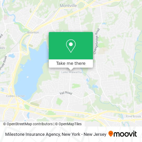 Mapa de Milestone Insurance Agency