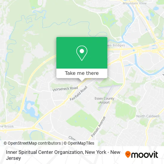 Inner Spiritual Center Organization map