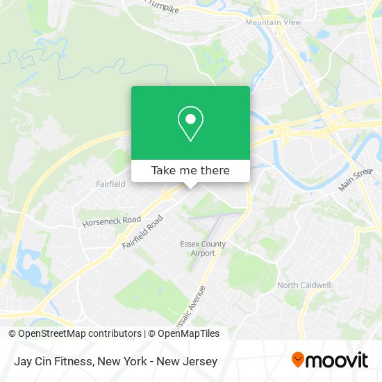Mapa de Jay Cin Fitness