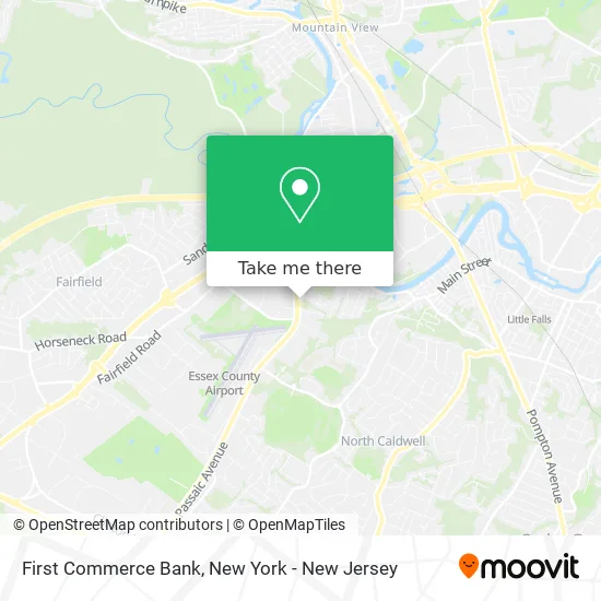 First Commerce Bank map