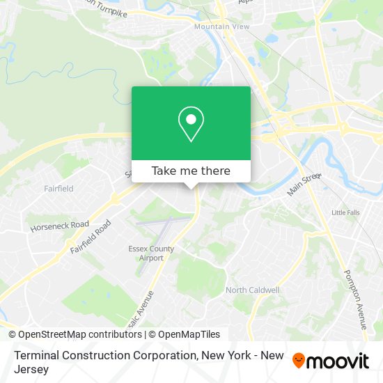 Mapa de Terminal Construction Corporation