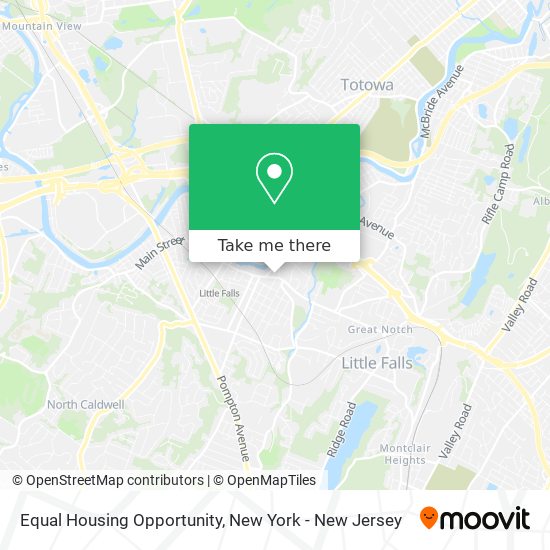 Mapa de Equal Housing Opportunity