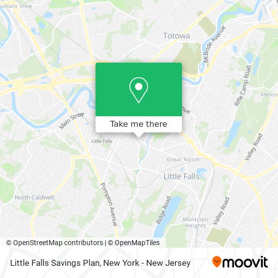 Mapa de Little Falls Savings Plan