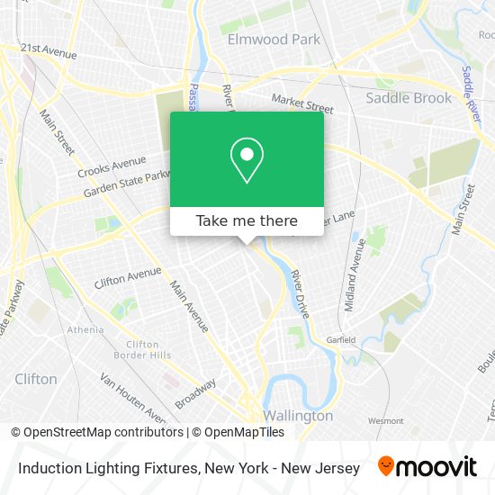 Induction Lighting Fixtures map