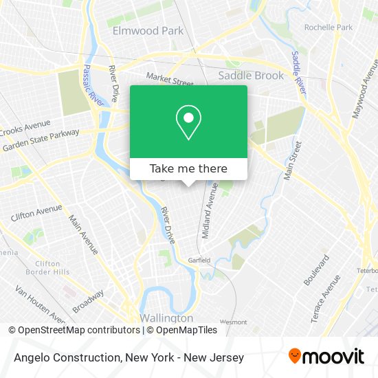 Angelo Construction map