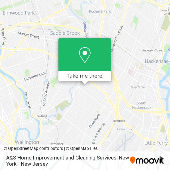 A&S Home Improvement and Cleaning Services map