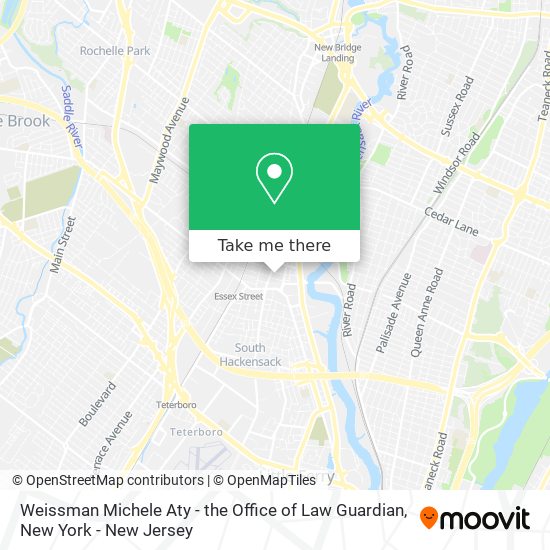 Weissman Michele Aty - the Office of Law Guardian map