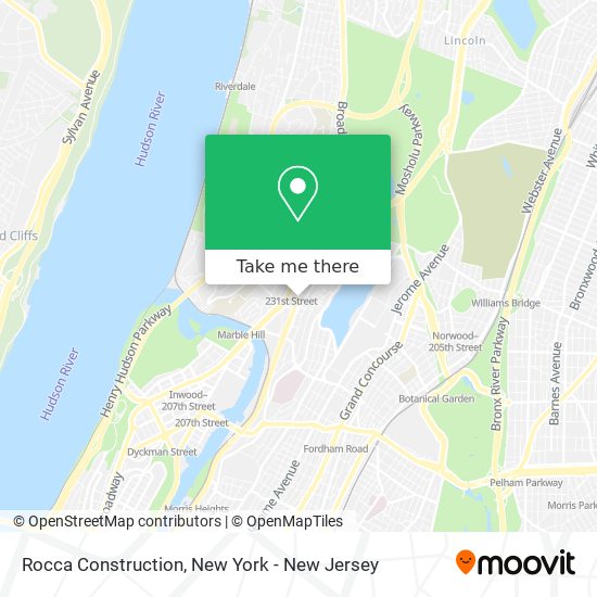 Rocca Construction map