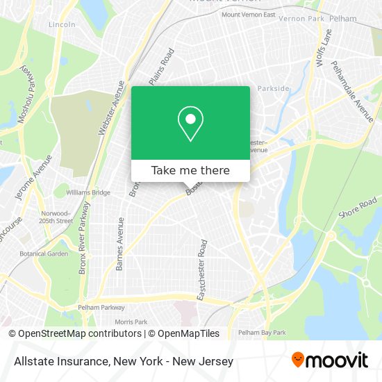 Mapa de Allstate Insurance