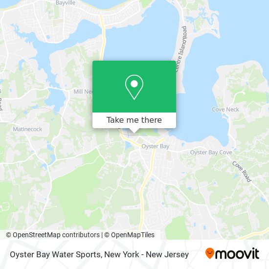 Mapa de Oyster Bay Water Sports