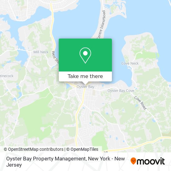 Oyster Bay Property Management map