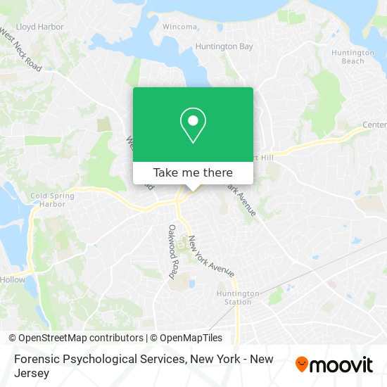 Forensic Psychological Services map