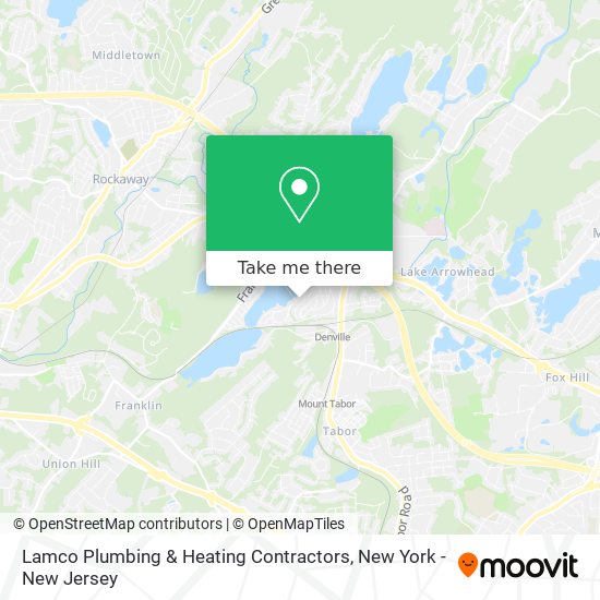 Lamco Plumbing & Heating Contractors map