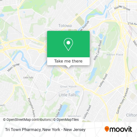 Mapa de Tri Town Pharmacy