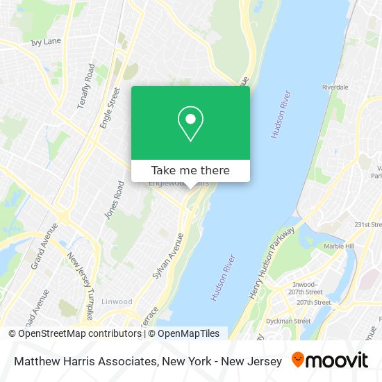 Matthew Harris Associates map