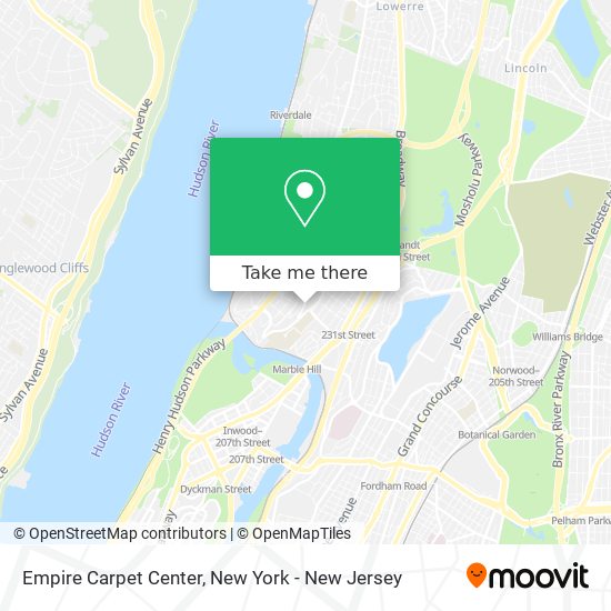 Empire Carpet Center map