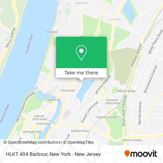 Mapa de HLKT 404 Barbour