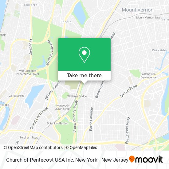 Church of Pentecost USA Inc map