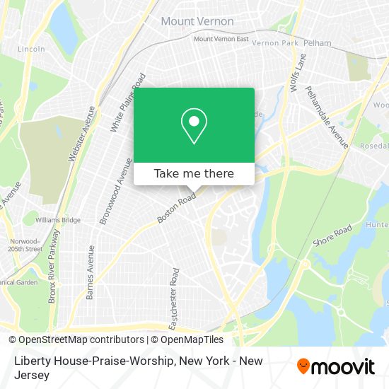 Mapa de Liberty House-Praise-Worship