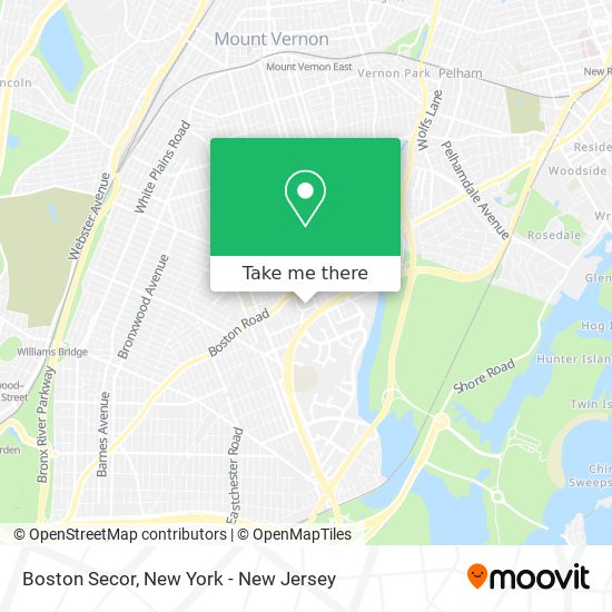 Boston Secor map